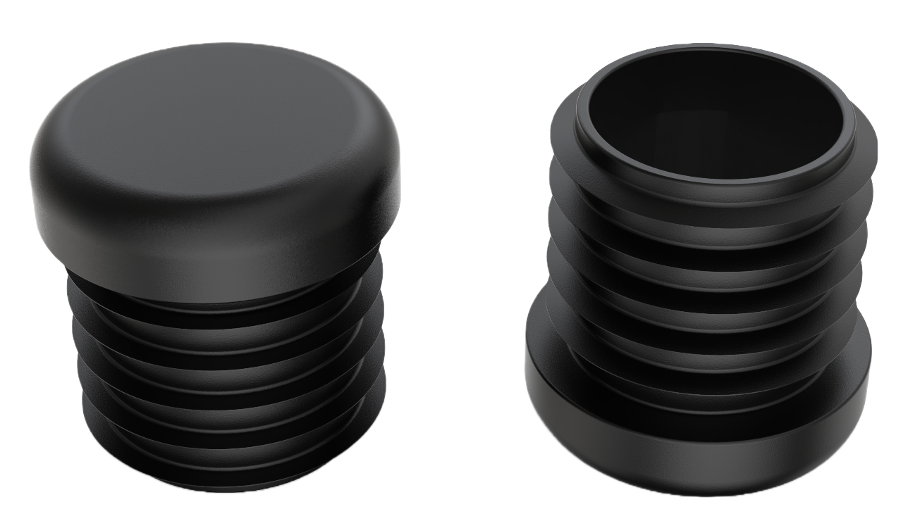 Image of Ribbed Round Inserts